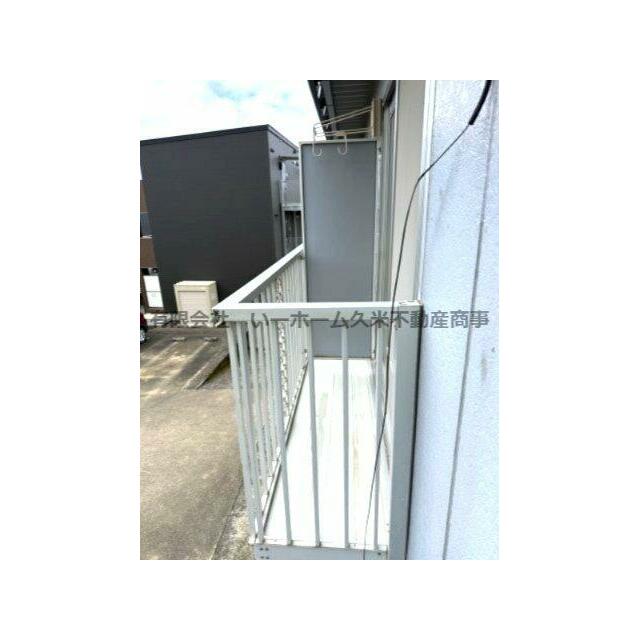 落ち着いた時間を過ごせるバルコニーです
