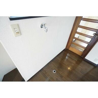 室内洗濯機置き場