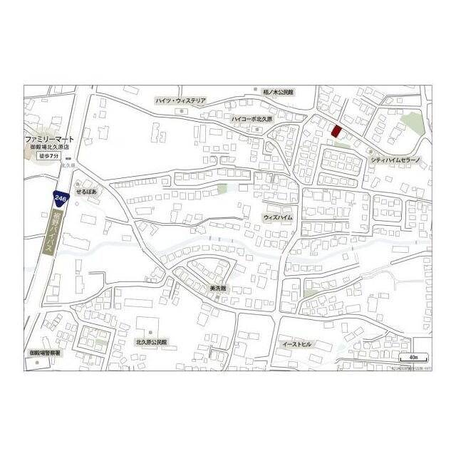 現地周辺案内図