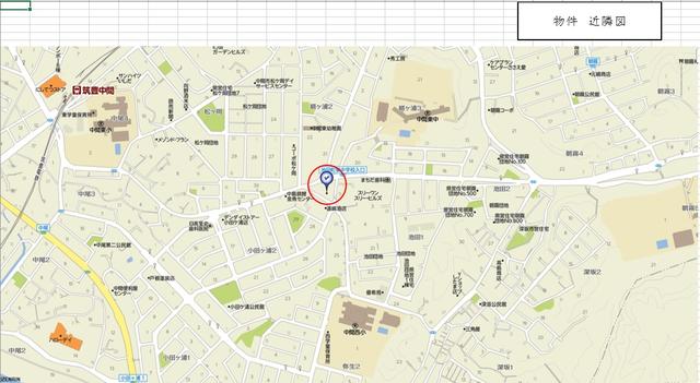 物件画像 中間市 池田１丁目 (東中間駅) 住宅用地