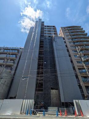 ※建築中 建物東側（2026年7月撮影）