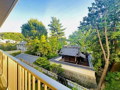 バルコニーからの眺望