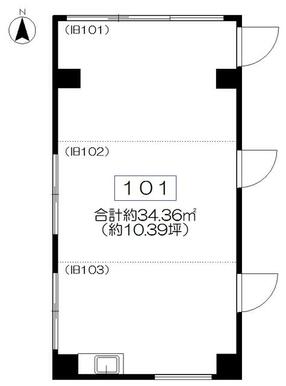 約１０．３９坪（３４．３６㎡）