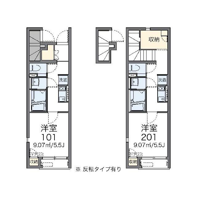代表的な間取のため実際の間取とは異なる場合があります
