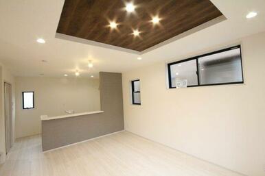 16帖のリビング