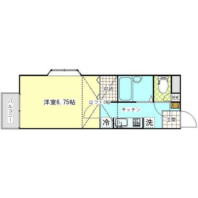 シリウス２０３　１Ｋ　逗子市沼間３丁目