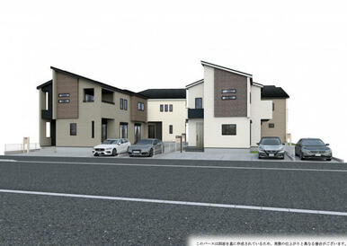 完成想定パース