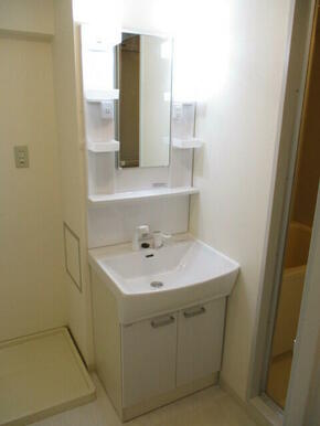 便利なハンドシャワー付き