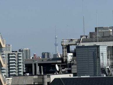 スカイツリーも見えます！