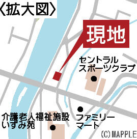 現地案内図・拡大