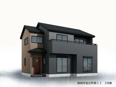 完成予想図（外観）
