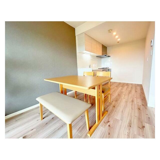 「ダイニング」ニトリ家具新規設置済みです。家具付きでのお引渡しとなります。