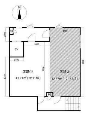 店舗①部分