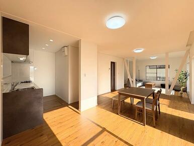 「LDKスペース」約22.5帖の広々としたLDKです