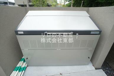 蓋つきゴミ置き場有☆衛生的です♪