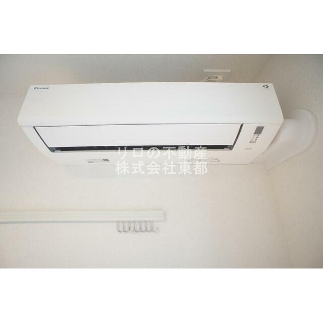 エアコン設置済みなので、オールシーズン快適に暮らせます♪