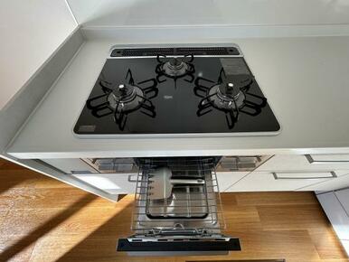 「キッチン」グリル付きです