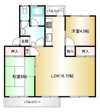 ◎南向きバルコニー◎全室収納◎独立洗面台◎室内洗濯置場◎モニターフォン◎３口コンロ◎温水洗浄便座