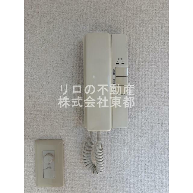 快適な暮らしを守るインターホン付で安心ですね☆
