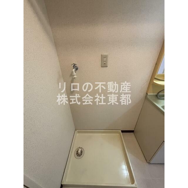 洗濯機置場には防水パンを設置！水漏れも安心です◎