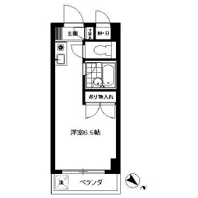 東向きの明るいお部屋　防犯ベルが付いて安心