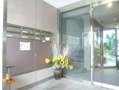 オートロック付き