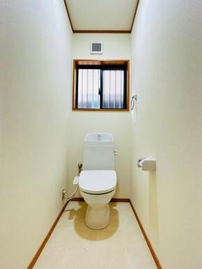 「トイレ」トイレは新品交換を行っております。