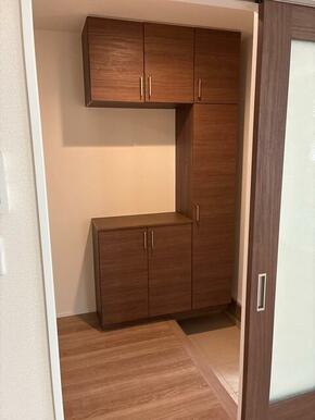 住まいの「第一印象」となる玄関（1号棟）