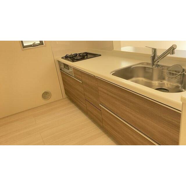 夕食を作りながら翌朝のお弁当の下ごしらえも楽勝（1号棟）