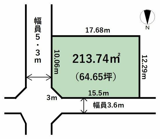 富山市　土地 土地<br>富山県富山市五福の戸建て用地・アパート用地 | 売買実績