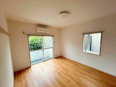 2面採光で日当たり良好