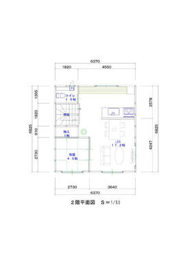 プラン図面　２Ｆ