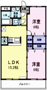 全部屋フローリングの２ＬＤＫです★