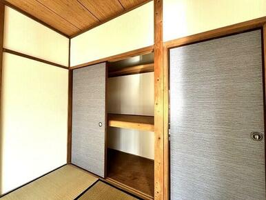 和室にも大容量収納あり