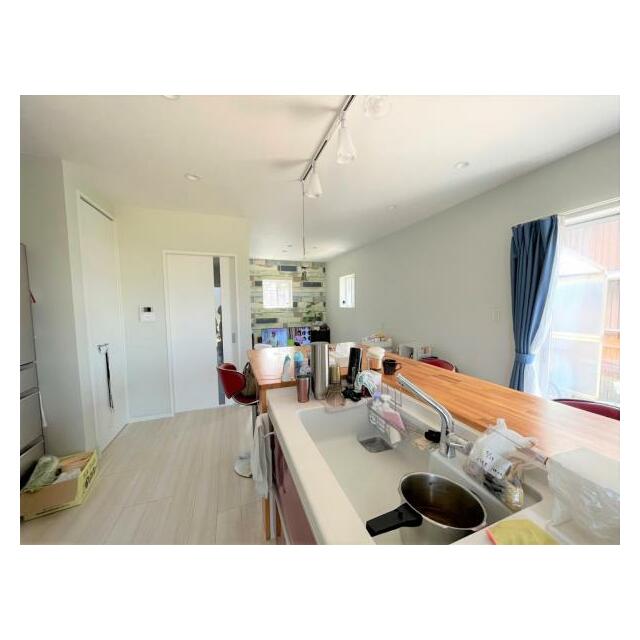 機動的なキッチンになっております。