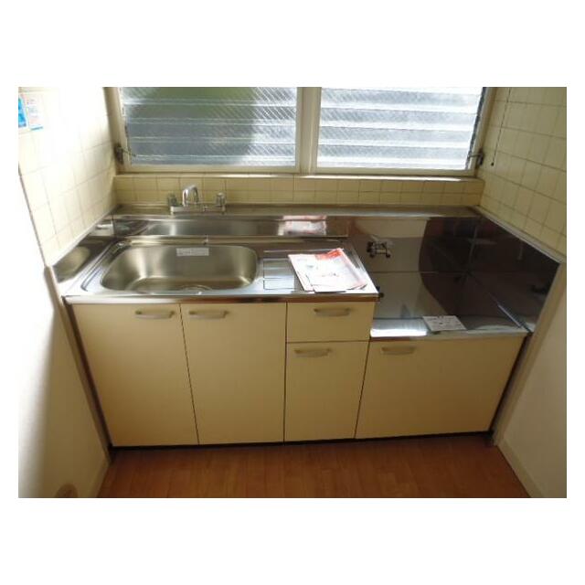 ガスコンロ設置可　窓有