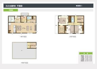 ３ＬＤＫ＋屋上庭園付き。