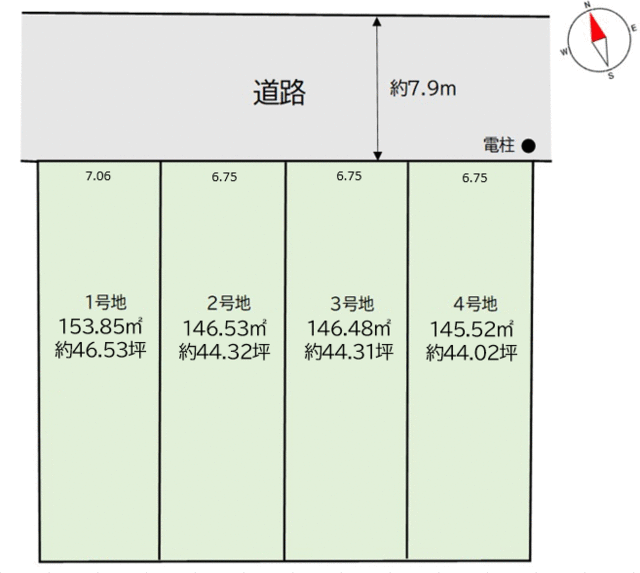 物件画像 北九州市戸畑区 小芝１丁目 (九州工大前駅) 住宅用地