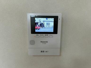 「インターホン」Ｐａｎａｓｏｎｉｃ製のモニタ付きインターホン新品交換済み