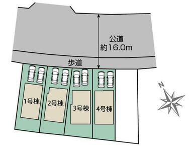 町田市鶴川1丁目5棟 区画図