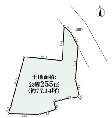 更地、建築条件はございません