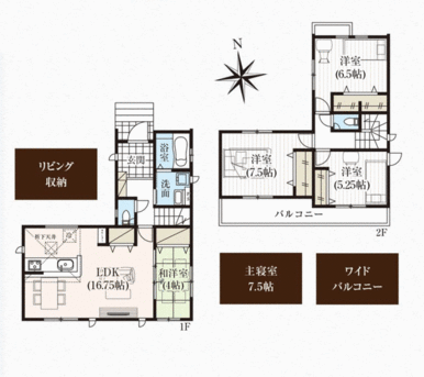 １２号棟　間取り図