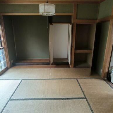 客間としても使いやすい玄関そばの6帖和室！
