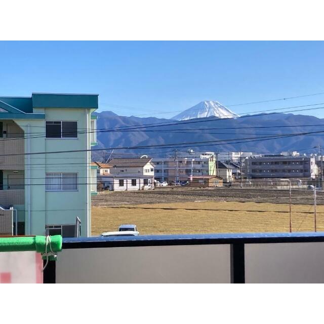 リビングから見える富士