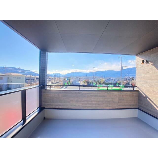 広々バルコニー