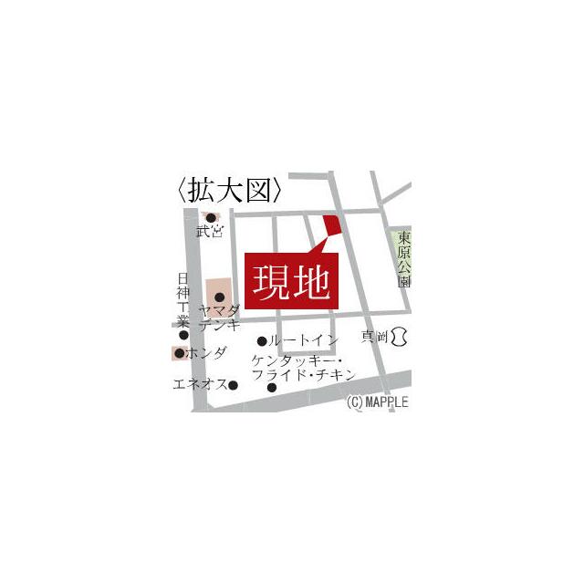 現地案内図・拡大