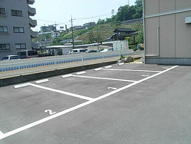 駐車場です。