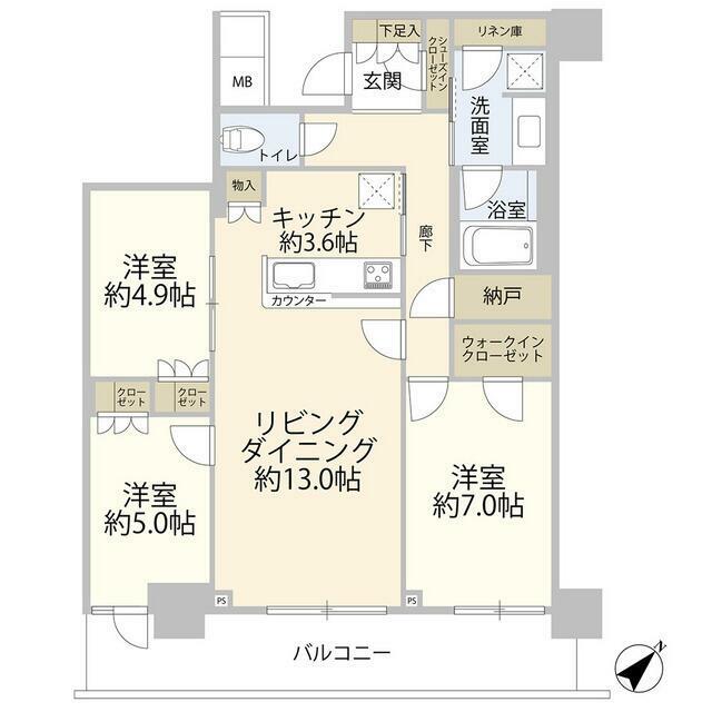 リヴァリエＡ棟