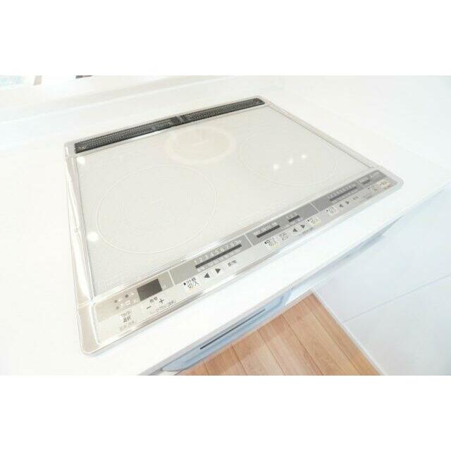 IHコンロは火を使わないので小さいお子様がいても安心です。