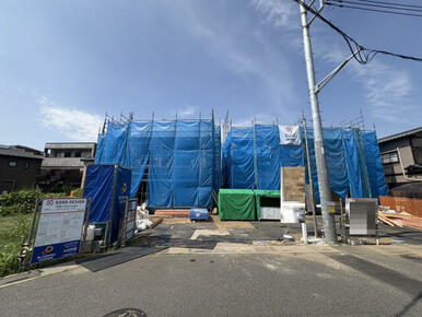 【販売現地】南向きにて、全棟陽当たり良好♪